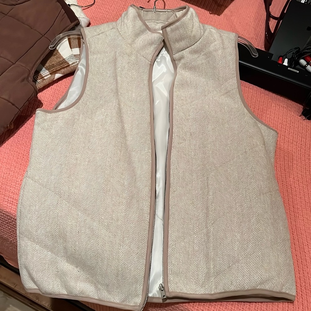 Cream Vest